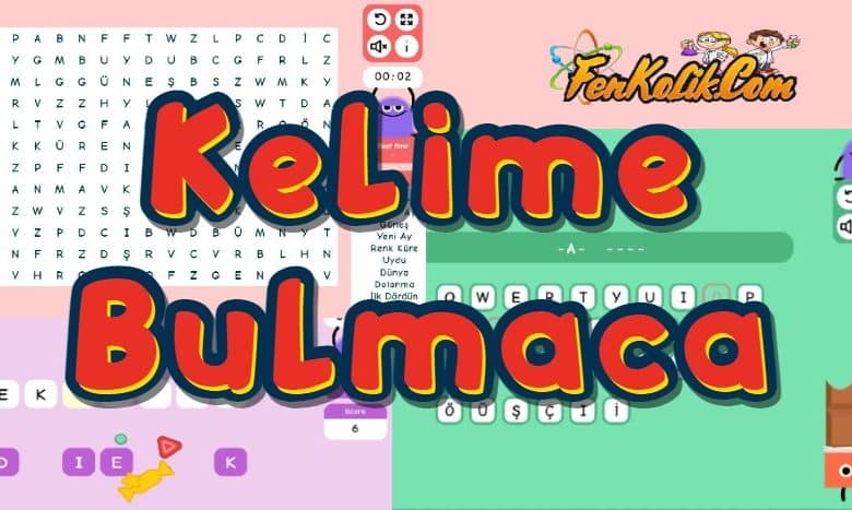 5.Sınıf 1.Ünite Kelime Bulmaca Oyunu