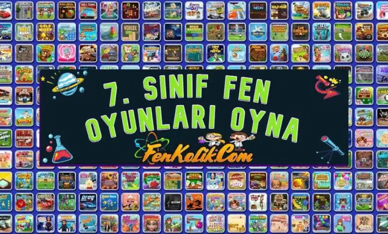 7.Sınıf Fen Oyunları Oyna