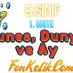 Güneş, Dünya ve Ay