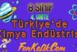 8.Sınıf 4.Ünite Türkiye'de Kimya Endüstrisi