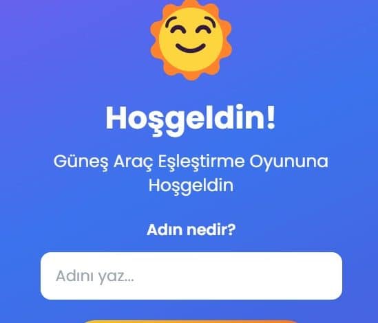 Güneş Araç Eşleştirme - FenKolik.Com